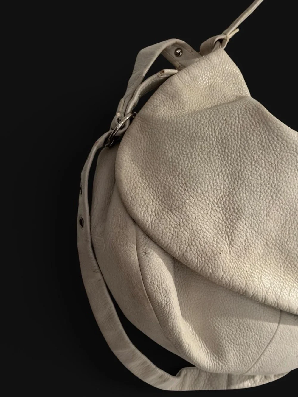 Coach Pebbled Leather Hobo Bag